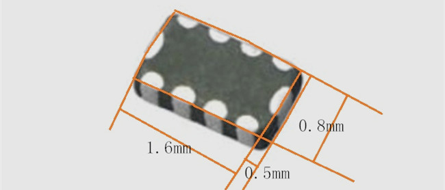 ESD保护功能EMI滤波器尺寸